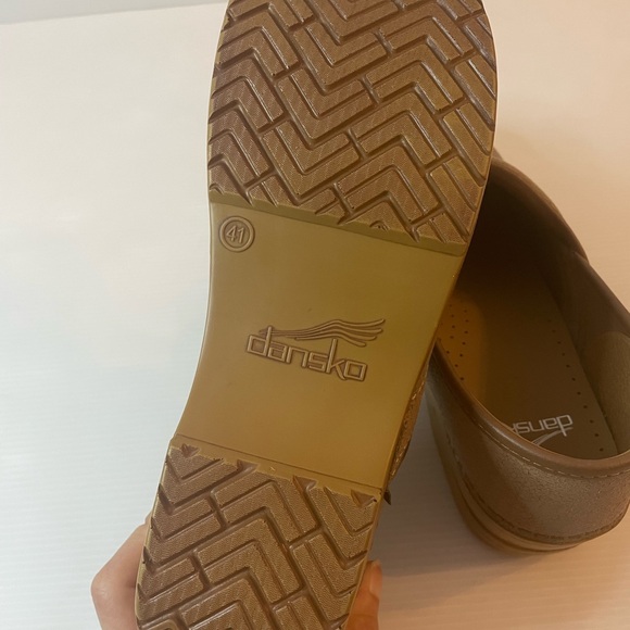 Dansko Professional Clogs Tan Leather Size EU 41 US 10.5 - 11 - Picture 8 of 9